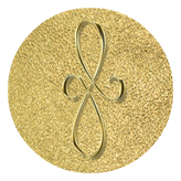 DAROUND 601 GD SH GD Gold Scroll Shimmer Gold Background